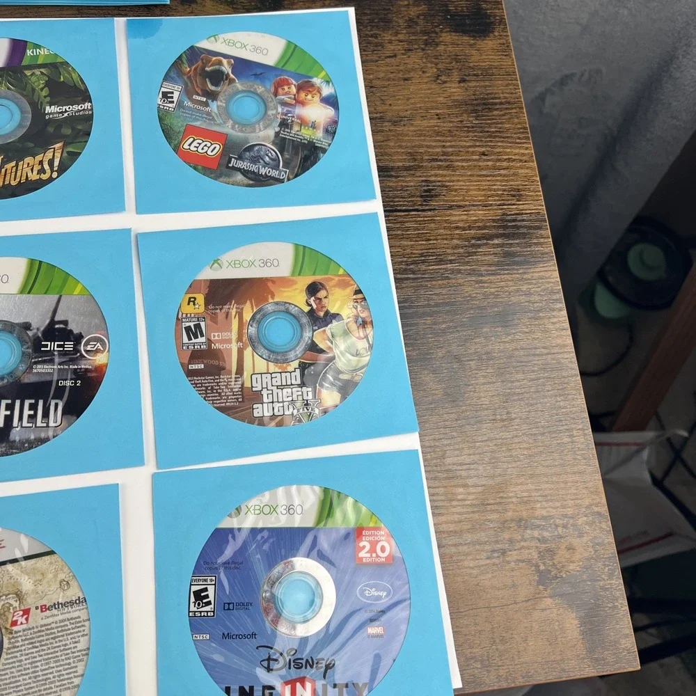 Multi Platform Loose Discs Video Game - Lot Of 50 - AS IS Untested Scratches #5